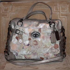 Coach 16400 Limited Ed Ella Petal Flagship Rose Handbag